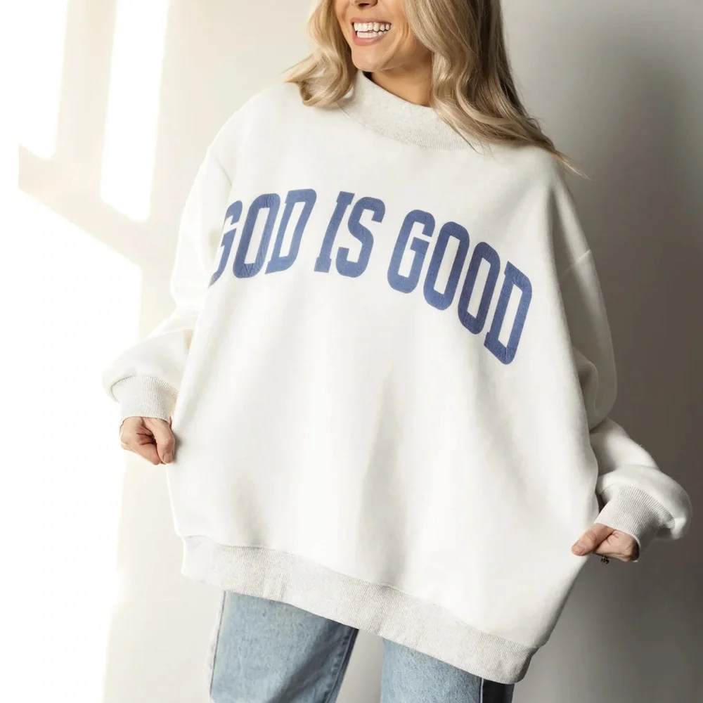 Bucketlist GOD IS GOOD reversible sweatshirt - Picture 6 of 11
